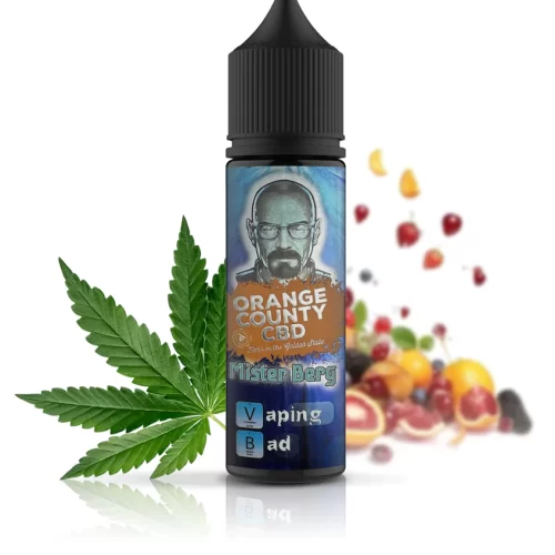 Vaping Bad Orange County CBD 1000mg 50ml E-liquid