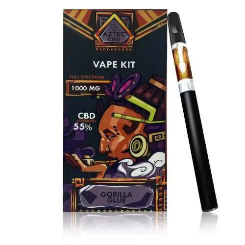 Aztec CBD Vape Kit 55% CBD Full Spectrum 1000mg