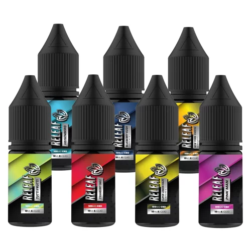 RE-LEAF E-LIQUIDS 600mg CBD