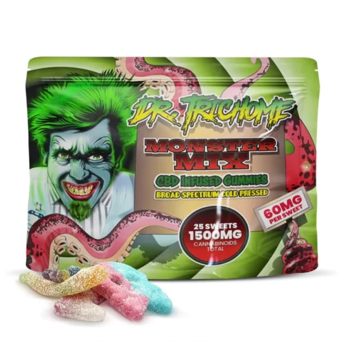 Dr Trichome Gummies Monster Mix Pouch 1500mg