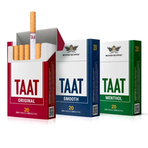 TAAT Beyond Nicotine Hemp Cigarettes 20pcs 500mg