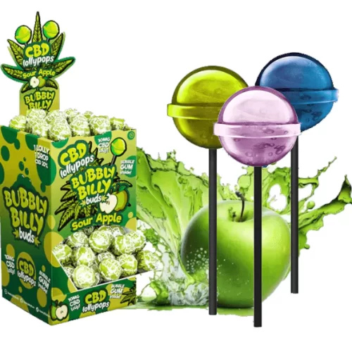 Bubbly Billy Buds 10mg CBD lollies