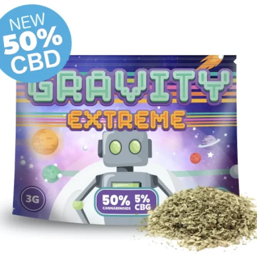 Gravity Extreme – HUGE 50% CBD & CBG