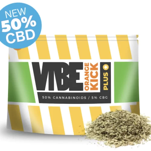 Vibe – Orange Kick+ – 50% CBD & CBG