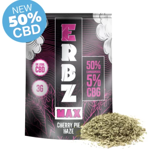 ERBZ – Cherry Pie MAX – 50% CBD & CBG