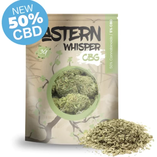 Eastern Whisper CBG – 50% CBD & CBG