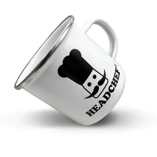 Headchef Enamel Mug