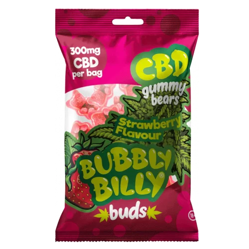 Bubbly Billy Buds CBD Gummy Bears 300mg