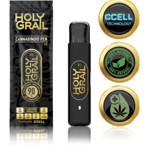 Holy Grail V3 90% Wide Spectrum Cannabis POD Pen *COLOSSAL STRENGTH*