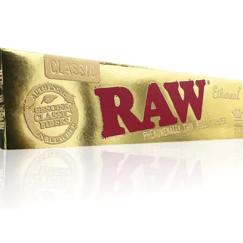 RAW Ethereal Gold Kingsize Slim Papers