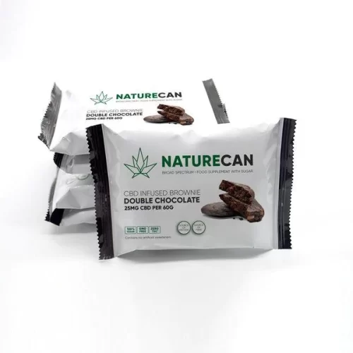 Naturecan CBD Infused Brownie 25mg 60g