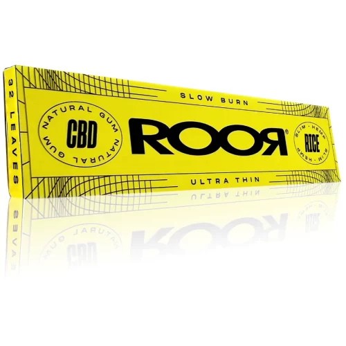 Roor CBD Gum Rice Kingsize Papers
