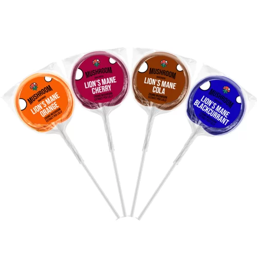 Mushroom Bakehouse Lion’s Mane Lollypop