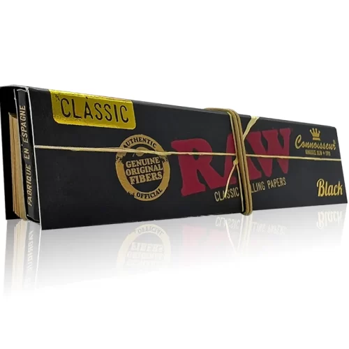 RAW Black Connoisseur Kingsize Papers & Tips