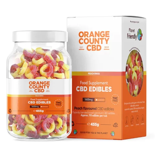 Orange County CBD Fizzy Peach Rings