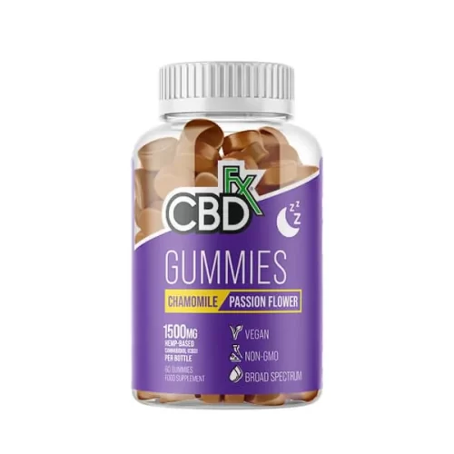 CBD +FX Hemp Gummies Chamomile Passion Flower