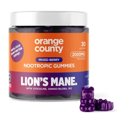 Orange County Lions Mane Gummies 2000mg