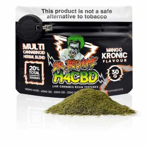 Dr Trichome H4CBD 20% Multi Cannabinoid 3000mg Herbal Blend 30g