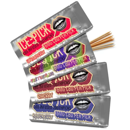 ICE-PICK CBD Infused Toothpicks 16mg