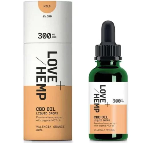 Love Hemp CBD Oil Valencia Orange Drops
