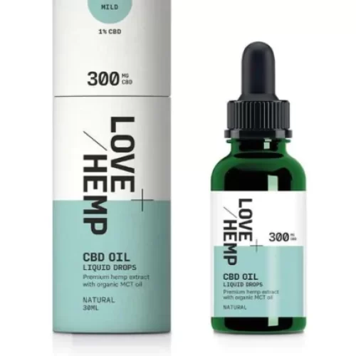 Love Hemp CBD Oil Natural Drops