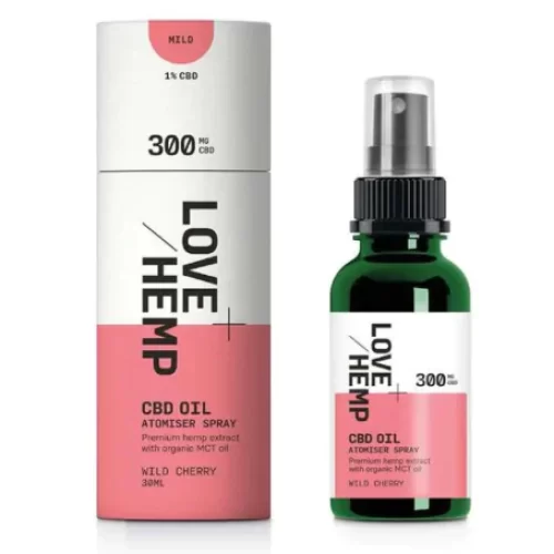 Love Hemp Extract Wild Cherry Atomiser Spray