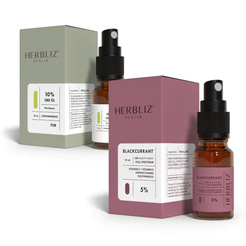 Herbliz Berlin CBD Oil Pure Mouth Spray 10ml