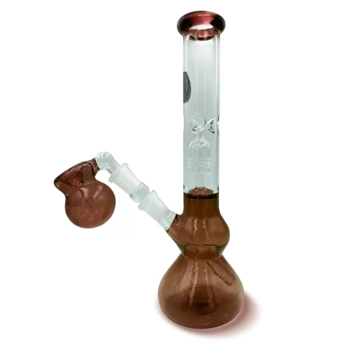 Glass ICE Bong With Ash Catcher 25cm