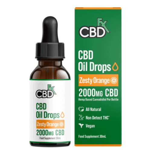 CBDfx Oil Drops 2000mg 30ml