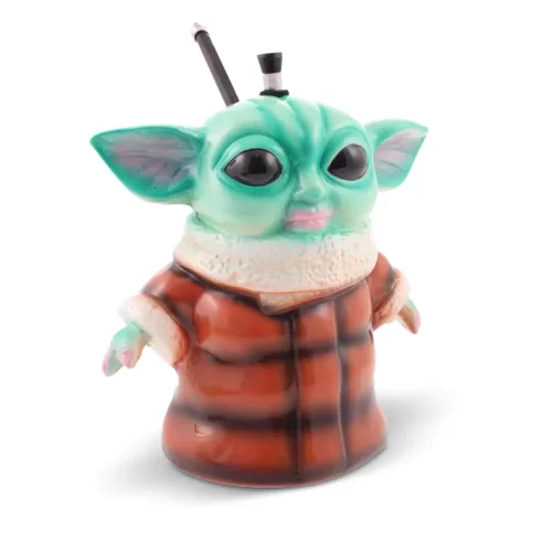 Baby Yoda Ceramic Bong