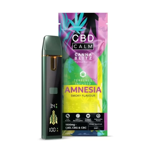 CBD Calm CANNABLITZ 1800mg Prefilled Vape Kit