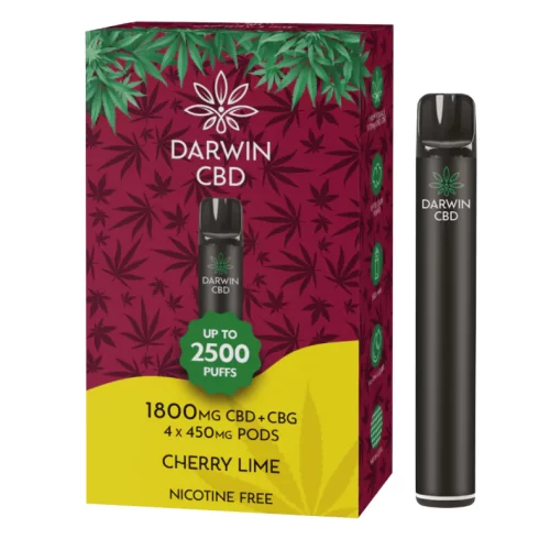 Darwin CBD Prefilled Pod System Starter Kit The Big One 1800mg