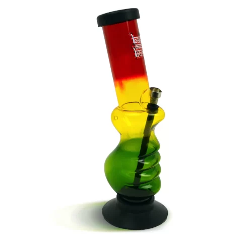 Acrylic Pistol Grip Bong 30cm