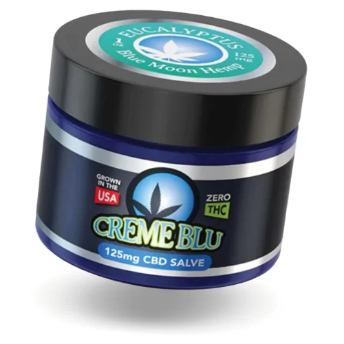 Blue Moon Hemp CBD Creme Blu Salve (Eucalyptus)