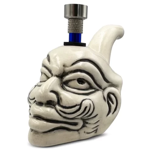 Ceramic Small Face Bong