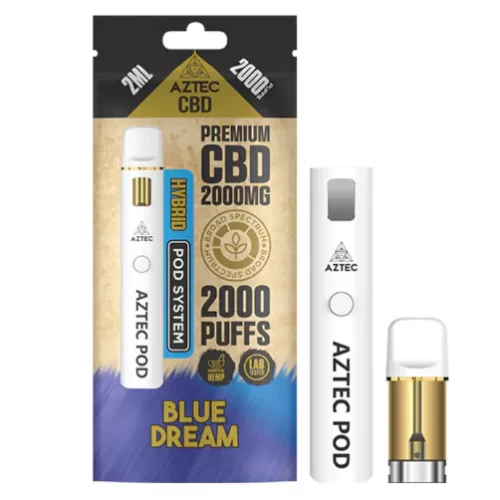Aztec CBD Pod System 2000MG 2ml 2000 Puffs