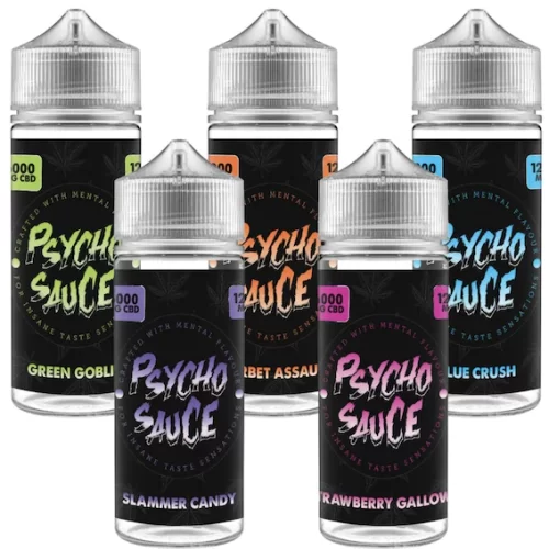 Psycho Sauce 6000mg CBD E-Liquid